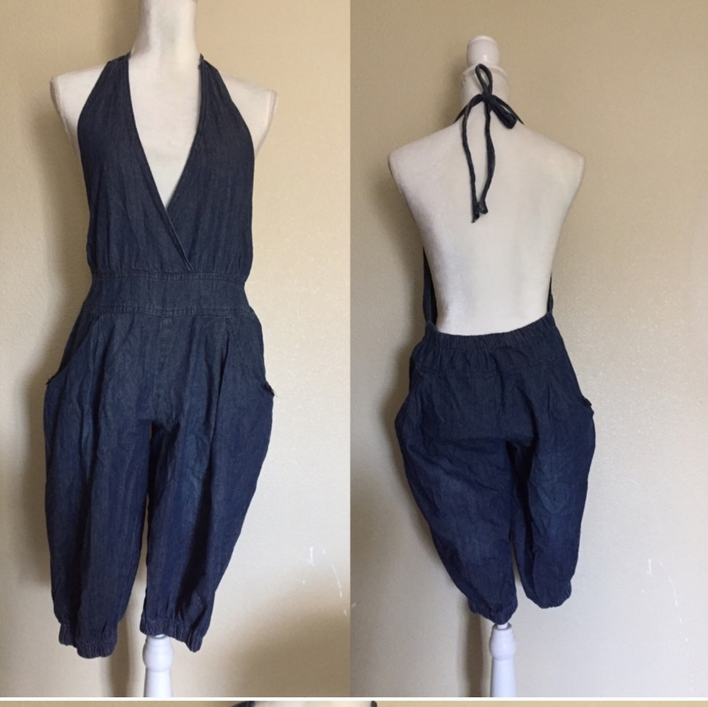 Will be donating soon! Backless capris romper
